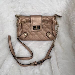 Rose Gold Crossbody Pouchette